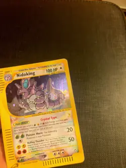 Nidoking Crystal 150/147 Holo - Pokemon Aquapolis WOTC - Eng - Carta Pokemon - Image 5