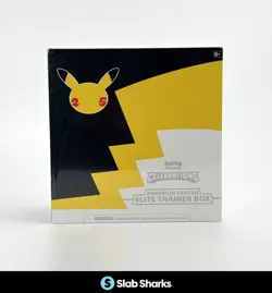 POKEMON CENTER TCG CELEBRATIONS SEALED ELITE TRAINER BOX ETB - Image 1