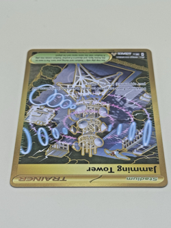 Jamming Tower 243/182 Gold Secret Rare Destined Rivals Alt Art 2025 Pokemon Card - Image 2