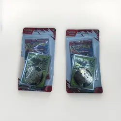 Pokemon Trading Card Game Booster Packs with Collectible Coin - Image 2