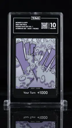 Don!! Card Gear 5 Luffy TS-01 Tin Pack Set Vol.1 One Piece TAG 10 - Image 1
