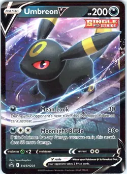 Umbreon V - Promo SWSH: Sword & Shield Promo Cards SWSH203 NM - Image 1