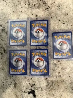 Lot of 5 Pokemon Full Art Trainer Cards Near Mint Ultra Rare And One SIR - Image 5