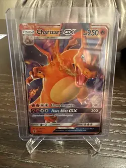 Charizard GX SM211 - NM Full Art Promo Pokemon Card - Image 2