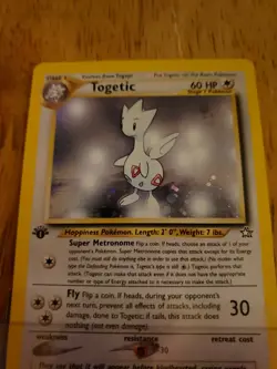 Pokemon Cards Near Mint NM 1st Edition Togetic 16/111 Neo Genesis - Image 1