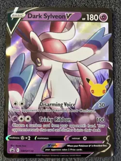 Dark Sylveon V SWSH134 SWSH: Sword & Shield Promo Cards Holo - Image 1