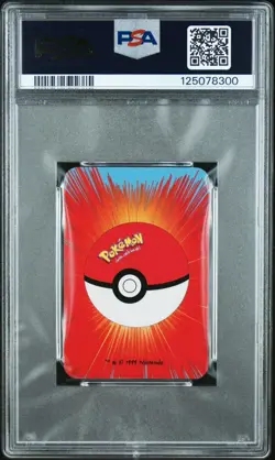 Marowak Pokemon Playing Card Poker Mini Bicycle Diamonds 1999 Nintendo PSA 10 - Image 2