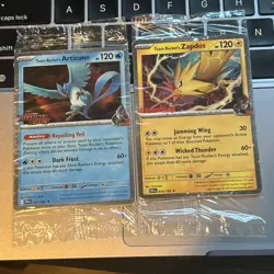 Pokemon GameStop Zapdos and Best Buy Articuno Promo Cards Sealed Near Mint (NM) - Image 1