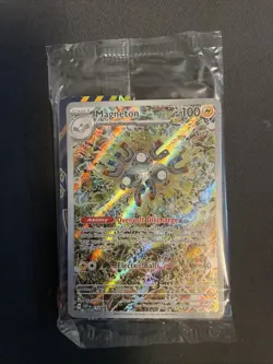 Pokemon TCG Magneton SVP 159 Promo Card Surging Sparks Sealed - Image 1