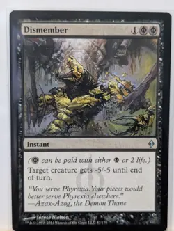 Dismember New Phyrexia Regular MTG - Image 1