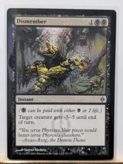 Dismember New Phyrexia Regular MTG - Image 5