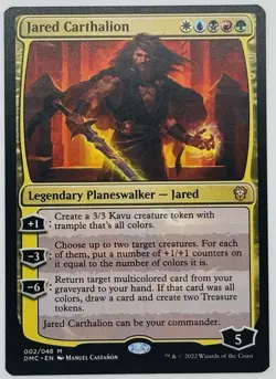 MTG Jared Carthalion Commander: Dominaria United Regular - Image 1