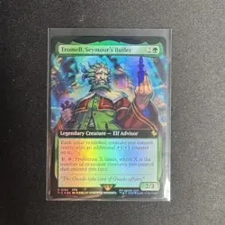 Tromell, Seymour's Butler (EXTENDED ART) - FOIL Final Fantasy MTG - Image 1