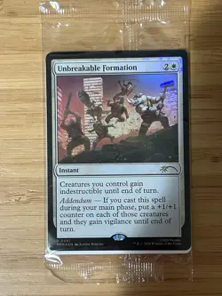 Unbreakable Formation NYCC 2025 TMNT Promo Magic The Gathering MTG Ninja Turtles - Image 1