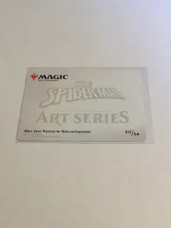 Art Series (50/54) - MTG Marvel's Spider-Man Mary Jane Watson - Image 2