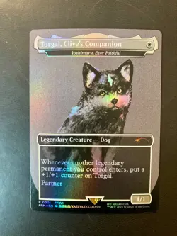 MagicCon Vegas 2025 Torgal Clives Companion Yoshimaru Ever Faithful Promo Foil - Image 1