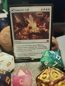 MTG Emeria's Call / Emeria, Shattered Skyclave - Foil art - Zendikar Rising #012 - Image 1
