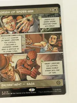 Origin of Spider-Man Borderless Marvel's Spider-Man Foil 218 - Image 1