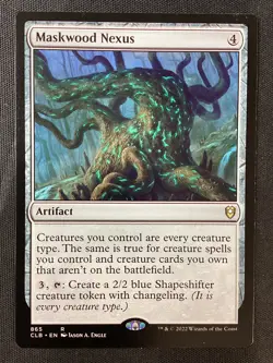 MTG Commander Legends: Battle for Baldur's Gate #865 Maskwood Nexus NM - Image 1