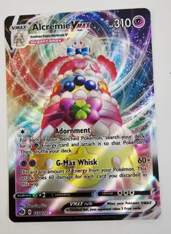 Alcremie VMAX 023/073 Champions Path Ultra Rare Full Art Holo Pokemon TCG NM - Image 1