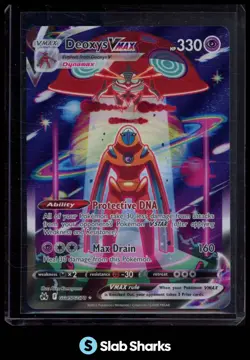 2023 POKEMON SWORD & SHIELD CROWN ZENITH #GG45/GG70 DEOXYS VMAX GALARIAN GALLERY - Image 1