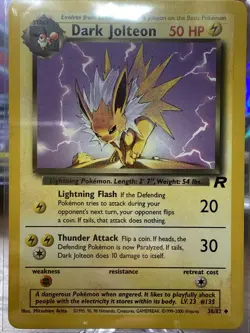 Dark Jolteon 38/82 Pokemon TCG - Team Rocket NM - Image 1