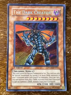 The Dark Creator PTDN-EN017 - 1st Edition - Yugioh - Near Mint - Image 1