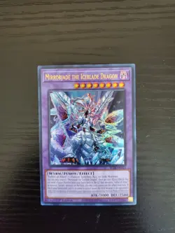 Yugioh - Mirrorjade the Iceblade Dragon - Ultra Rare - BLTR-EN114 - Image 1
