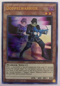 🔥 Yugioh GFP2-EN102 Doppelwarrior ULTRA RARE NM 1ST ED 🔥 - Image 1