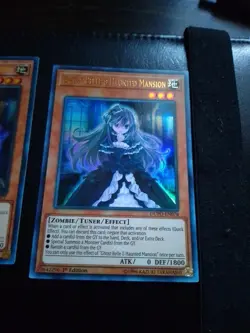 Yugioh! Nm Ghost Belle & Haunted Mansion - DUPO-EN078 - Ultra Rare - 1st Edition - Image 1