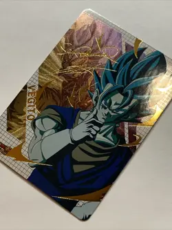 Vegito Dragon Ball Super Villains Signature Hot Foil Holo Card Doujin Anime Art - Image 3
