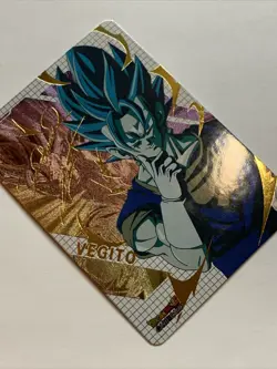 Vegito Dragon Ball Super Villains Signature Hot Foil Holo Card Doujin Anime Art - Image 4