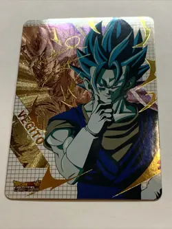 Vegito Dragon Ball Super Villains Signature Hot Foil Holo Card Doujin Anime Art - Image 5