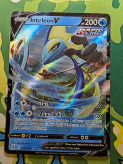 Inteleon V 078/264 - Fusion Strike - Pokemon Trading Card Game - Image 1