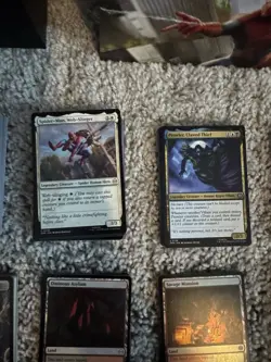321 Card Lot- Magic MtG Spider-Man Bundle Borderless Web Foil Land Rares Mythics - Image 3