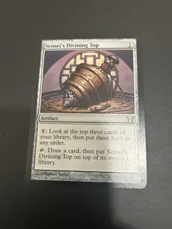 Sensei's Divining Top Champions of Kamigawa Regular LP MTG Card - Image 1