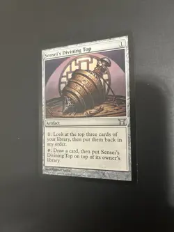 Sensei's Divining Top Champions of Kamigawa Regular LP MTG Card - Image 2