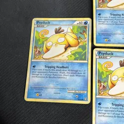 Psyduck 74/102 Triumphant Pokemon Card Non-Holo 3 - Image 3