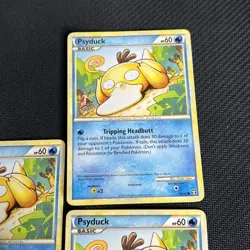 Psyduck 74/102 Triumphant Pokemon Card Non-Holo 3 - Image 4