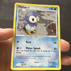 Piplup 93/130 Holo Diamond & Pearl Base Set Pokemon Card - Image 1