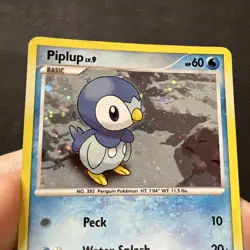 Piplup 93/130 Holo Diamond & Pearl Base Set Pokemon Card - Image 2