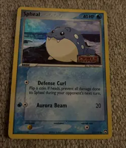 Pokemon Vintage Card Spheal Ex Power Keepers Stamped Reverse Holo 65/108 - Image 1
