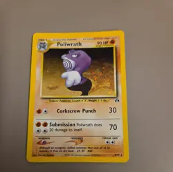 Poliwrath Neo Discovery Holo Rare Unlimited Pokemon TCG Card 9/75 - Image 1
