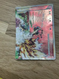Pokemon Ho-Oh Legend Bottom Half Card Ultra Rare Holo 112/123 HP DMG Condition - Image 2
