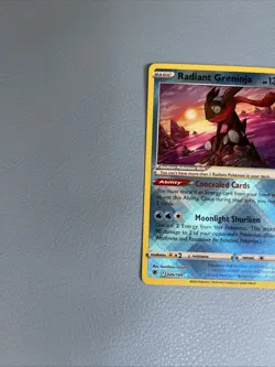 Pokemon TCG Radiant Greninja Holo Rare Card Swsh10: Astral Radiance 046/189 - Image 2