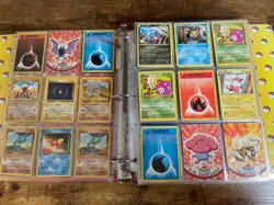 Vintage Pokemon 200+ Card Lot - Pikachu Binder Included - Image 5