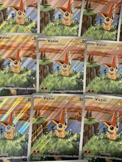 Victini Illustration Rare JUMBO Oversized Promo SVP208 Card Lot X17 - Image 2