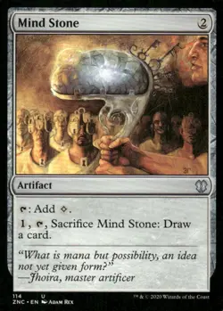 Mind Stone Commander: Zendikar Rising MTG Magic the Gathering card - Image 1