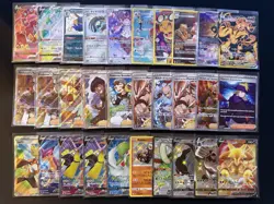 Lot of 150 Pokemon Cards V/VMAX/EX/Full Art/GX/Trainer/Holos Modern Collection - Image 2