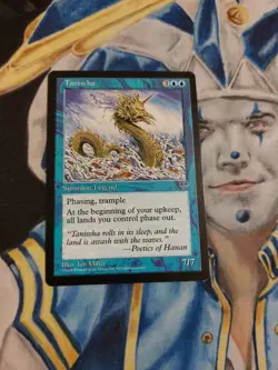 Taniwha MTG Mirage Rare Blue Creature Near-Mint to Mint x1 GG1 - Image 1
